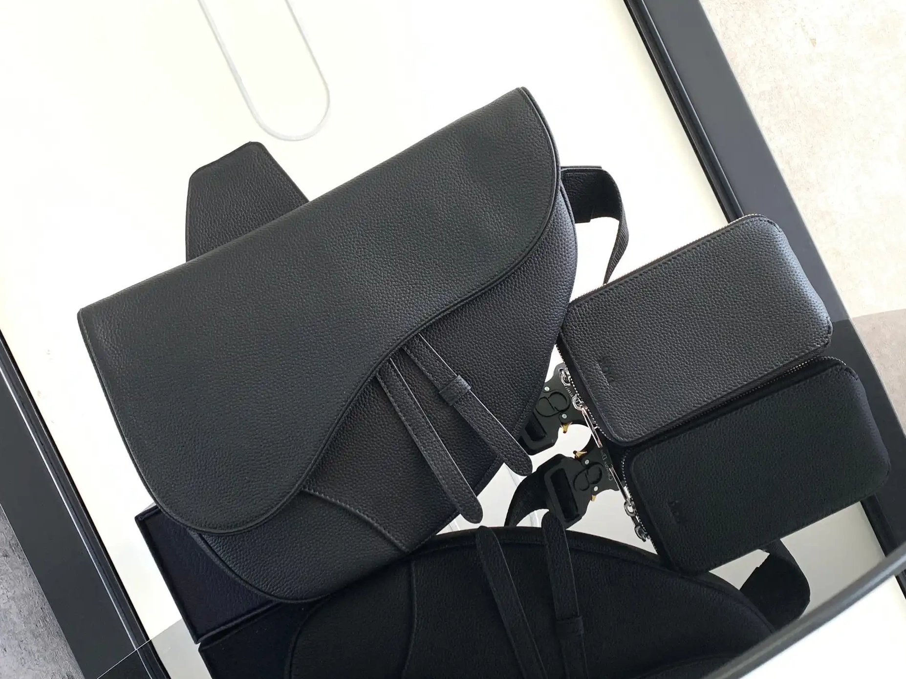 Tony Luxuries SADDLE WITH STRAP-34*25.5*CM diro BAG 0627